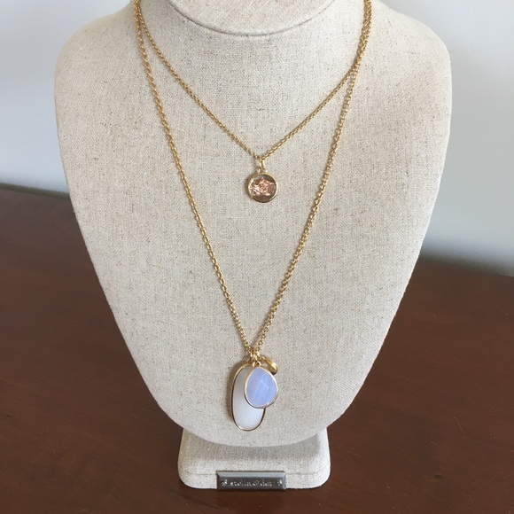 Stella & Dot Jewelry - Sold Stella & Dot Trinity 2 Necklace Lot